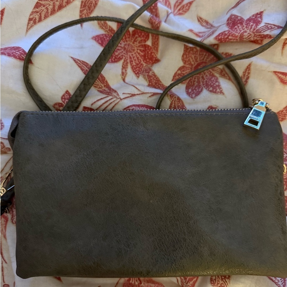 Chic Olive Crossbody Bag